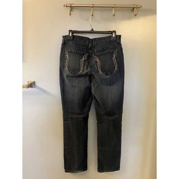 NYDJ Womens Blue Jeans with Detailed back pockets Size 10 Tall - Picture 8 of 8